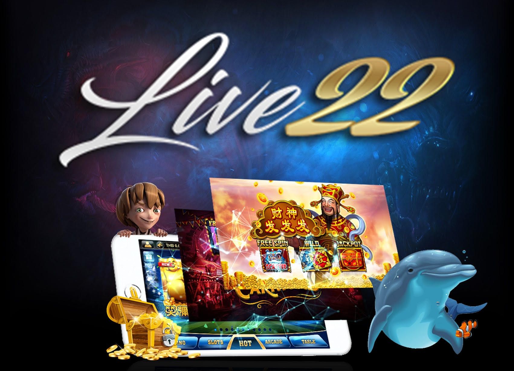 live22 คาสิโนออนไลน์อันดับ 1 เกมทำเงินที่มาแรง